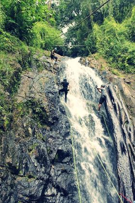 Wet Rapelling Waterfall in El Valle de Anton Panama – Best Places In The World To Retire – International Living